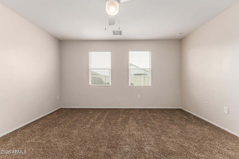 Spacious Primary Bedroom