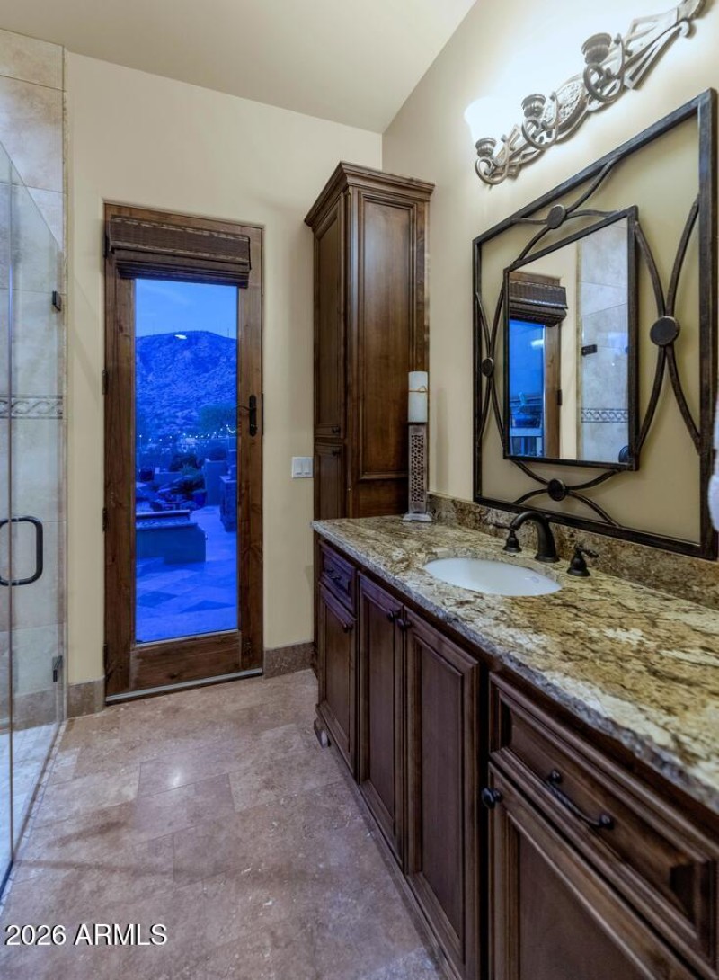 Media Room Cabana-Style Bath