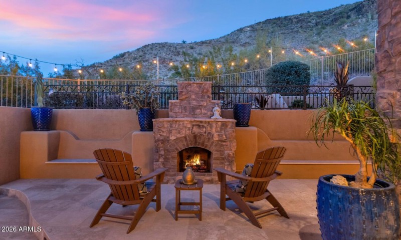 Outdoor Propane Fireplace
