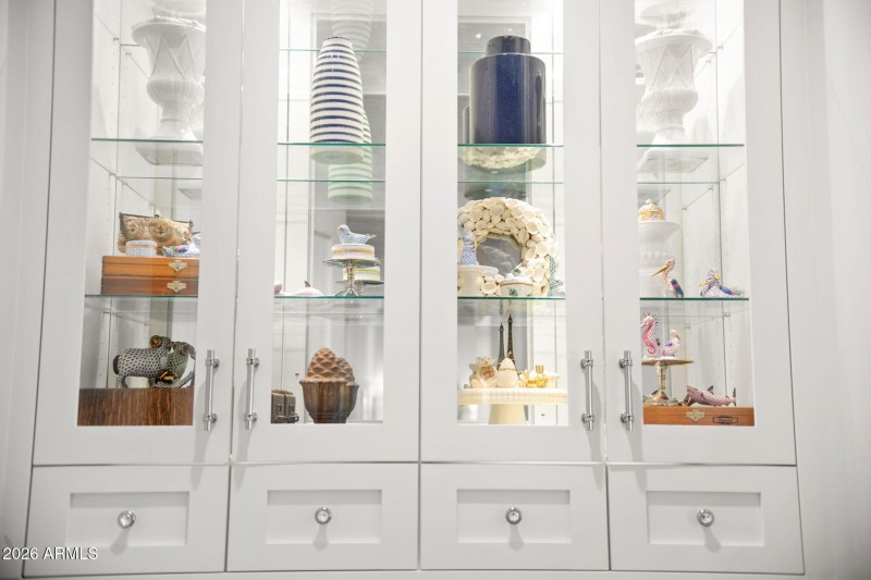 master built in shelves