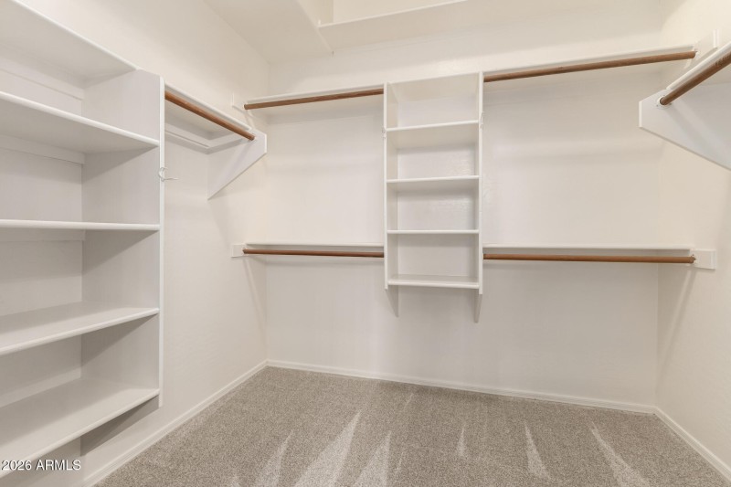 Master Walk-in closet