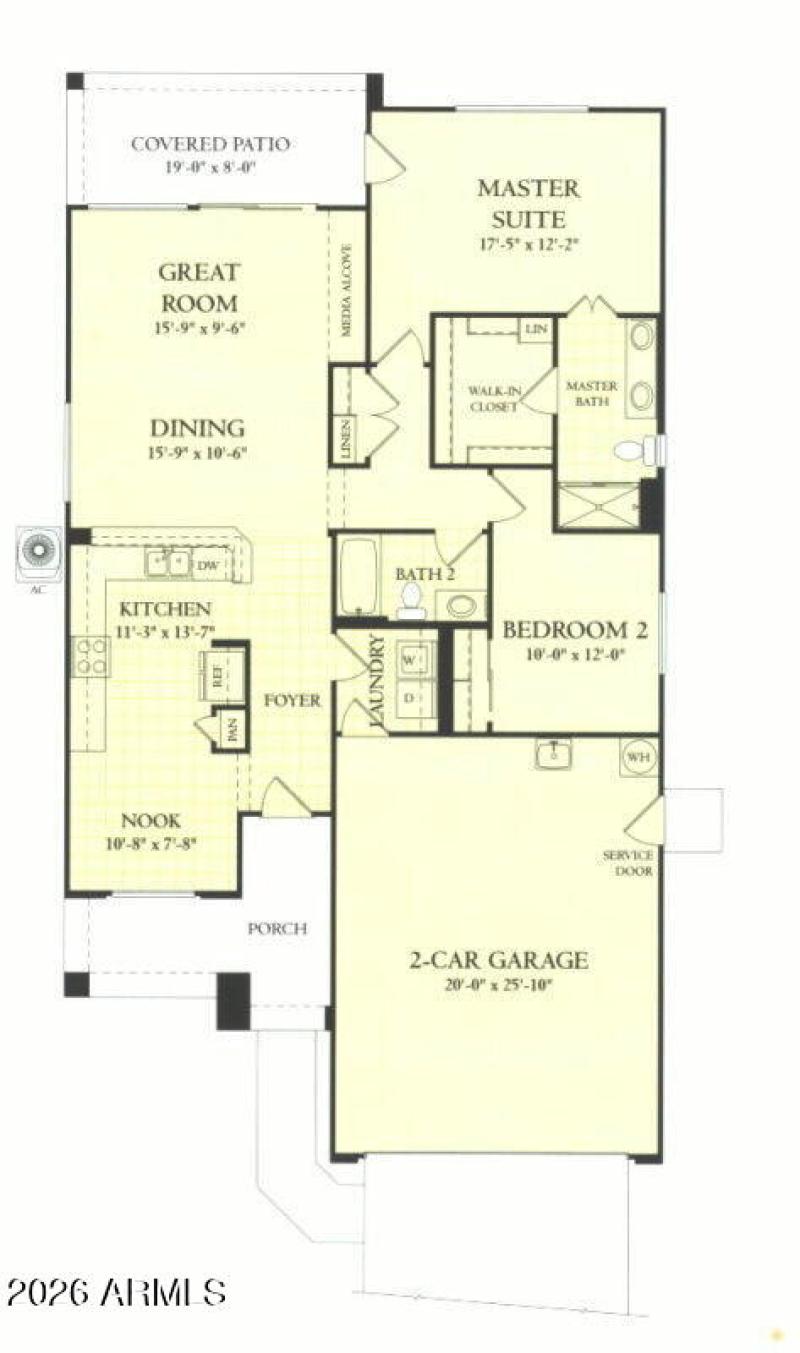 Prairie Floor Plan (Del Webb- Solera at