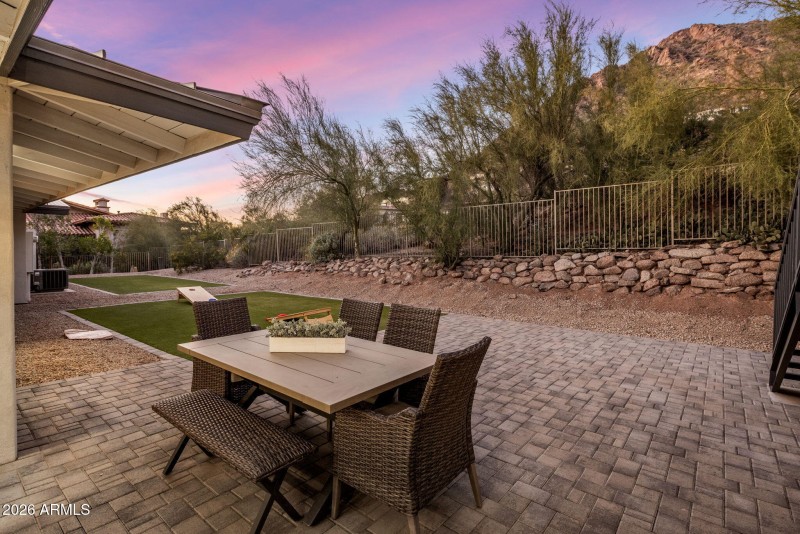 Back Patio Facing Camelback