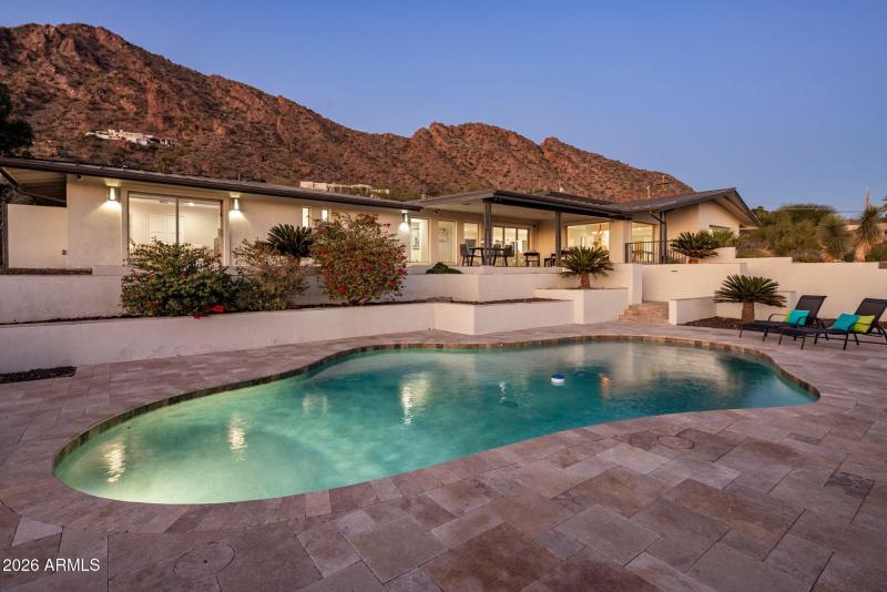 Front of Home Pool Shot