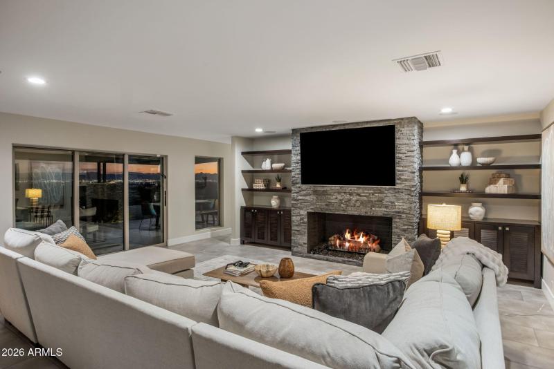 Family Room Nighttime