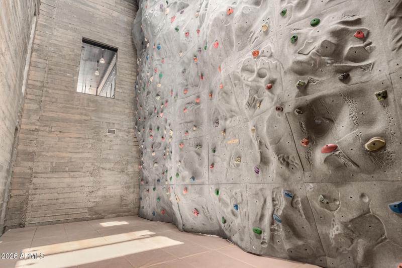 fireside rock climbing wall