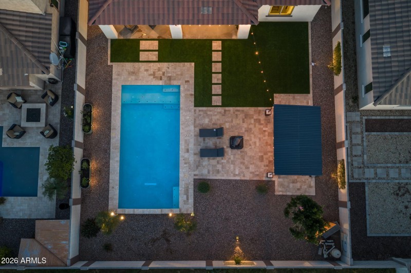 Overhead View-Backyard