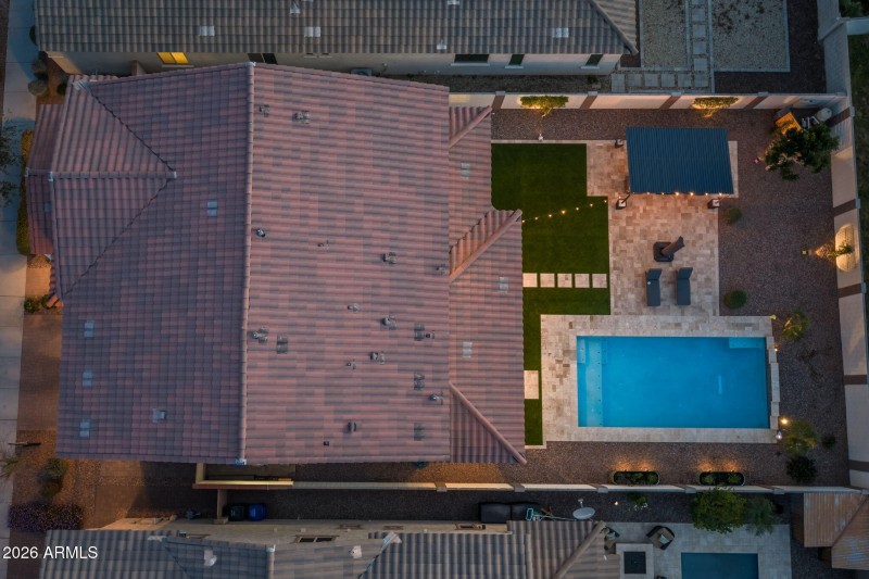 Overhead View-Backyard
