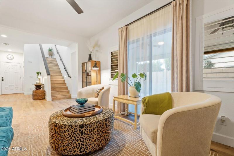 Family Room to Stairs