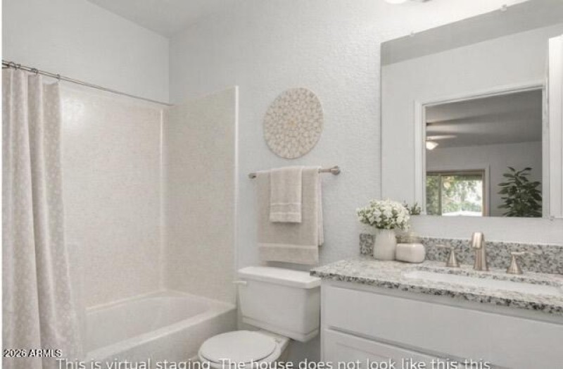 bath room virtual staging