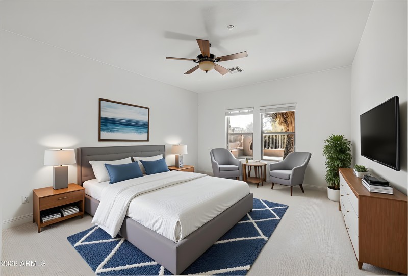 Primary BR virtual staged