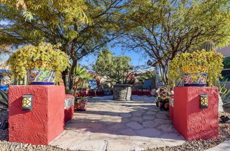 Amazing yard with Firepit Area