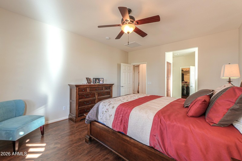 Primary w/wood flooring