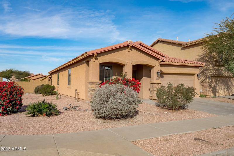 Front of house w Left angle