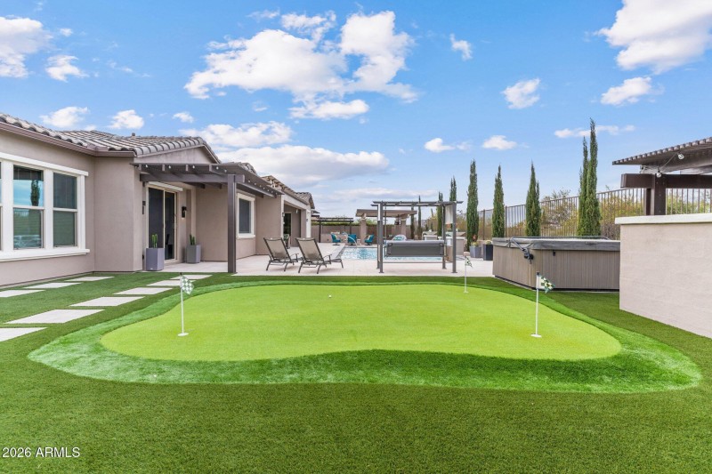 Complete with Putting Green