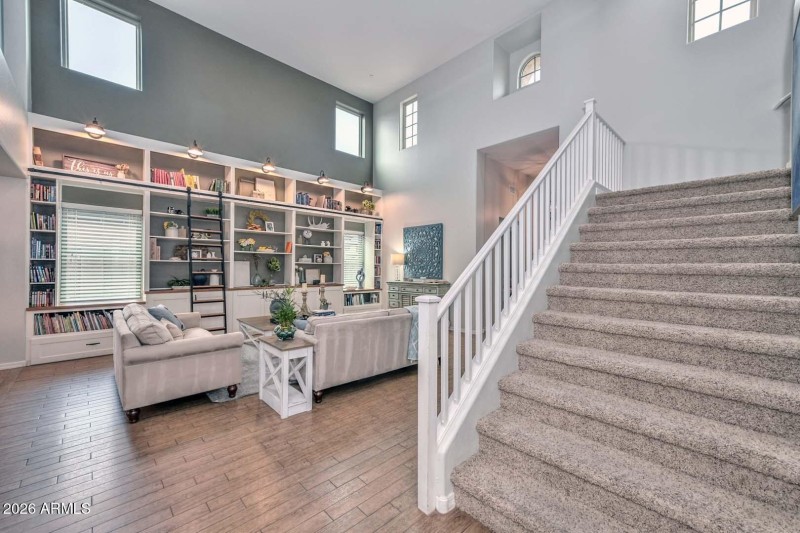 Staircase-Living Room