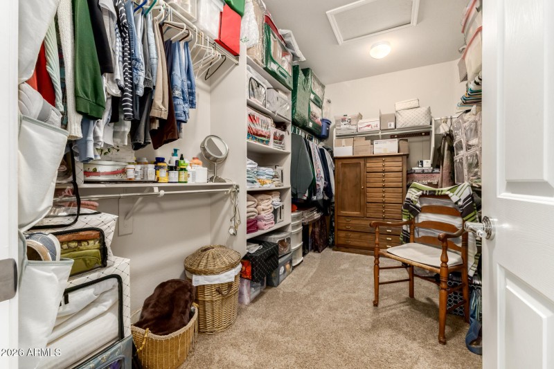 Huge Walk In Closet