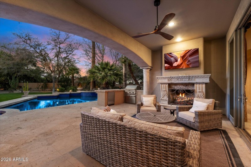 Patio Sitting Area