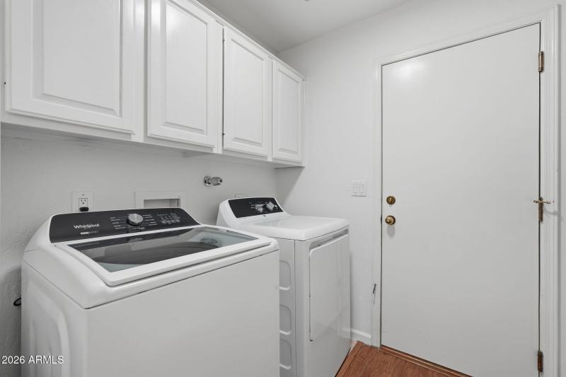 Laundry/entry to garage