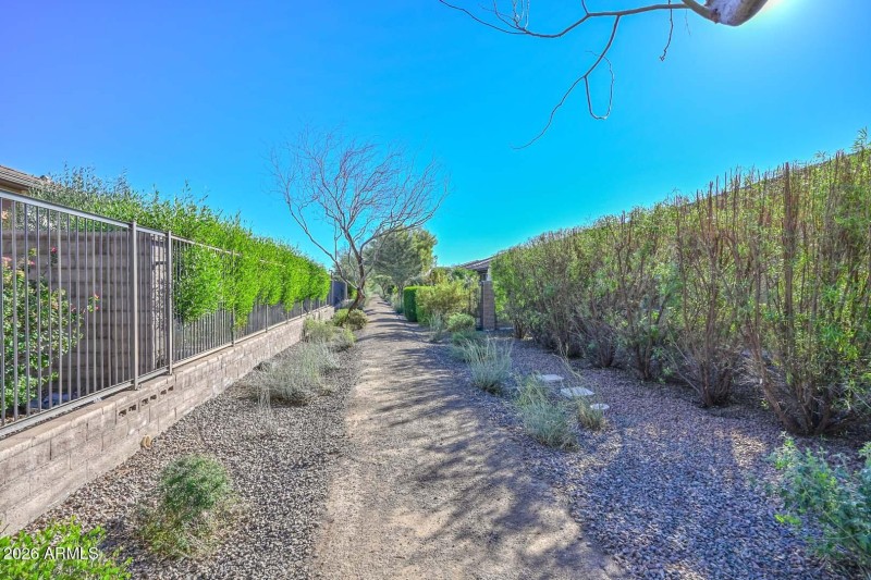 Adjacent Walking Path