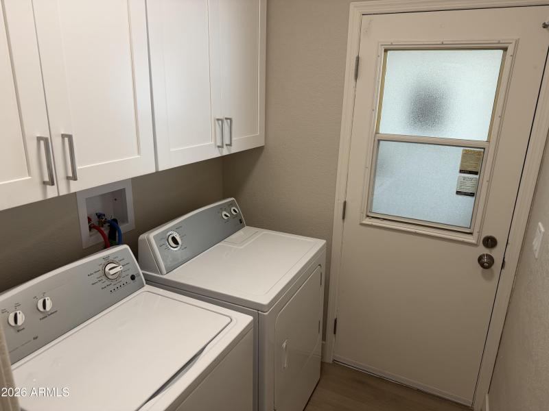 Laundry cabinets