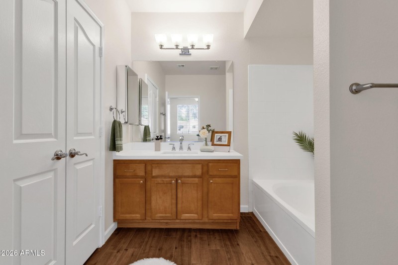 Master bathroom