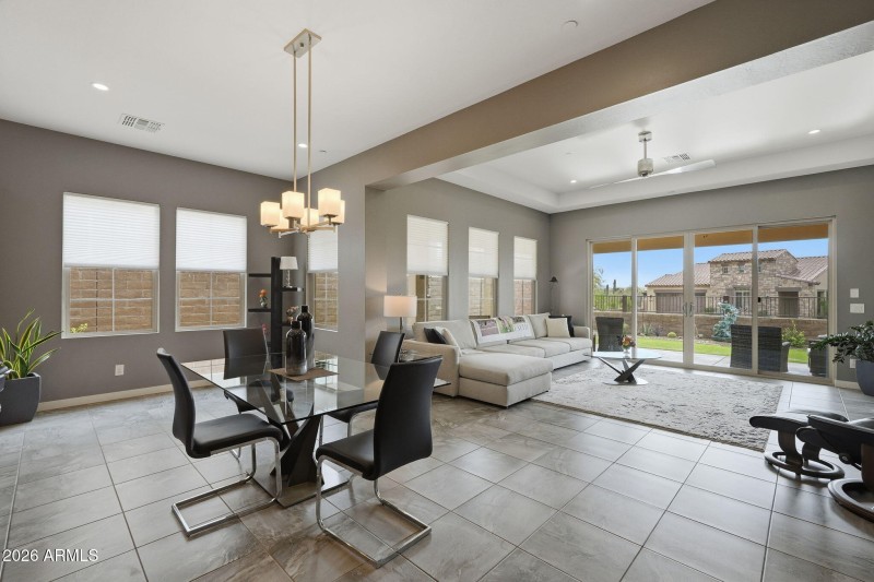 Spacious Dining/Living Areas