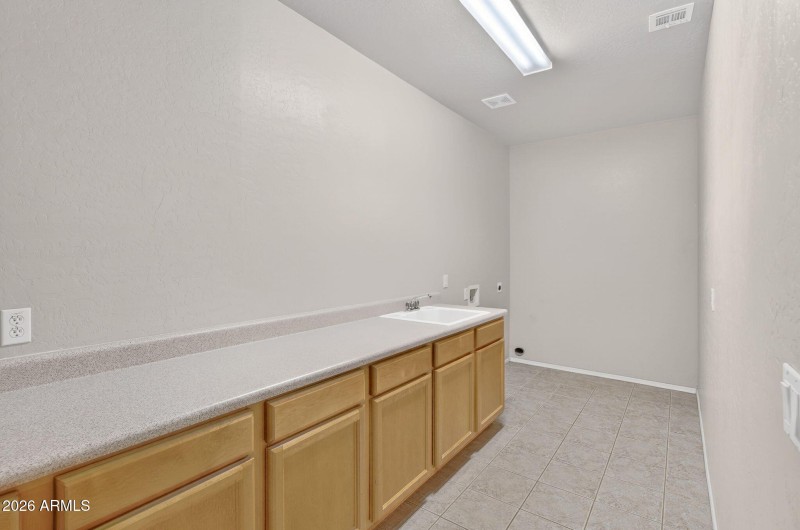 Basement Laundry Room