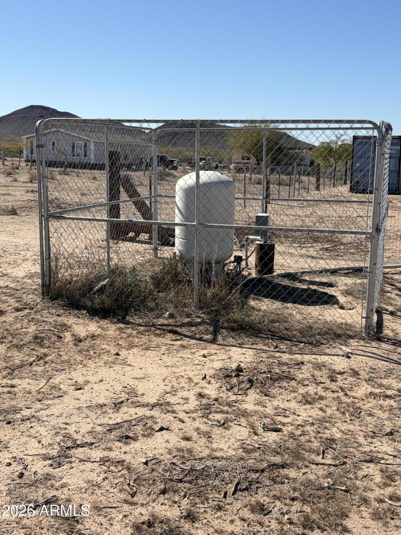 Shared Well Tank (fenced