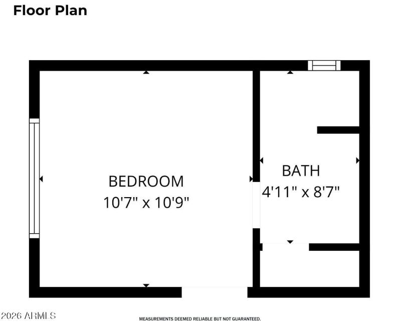 floor plan casita