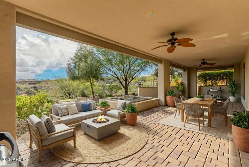 The Views from back patio