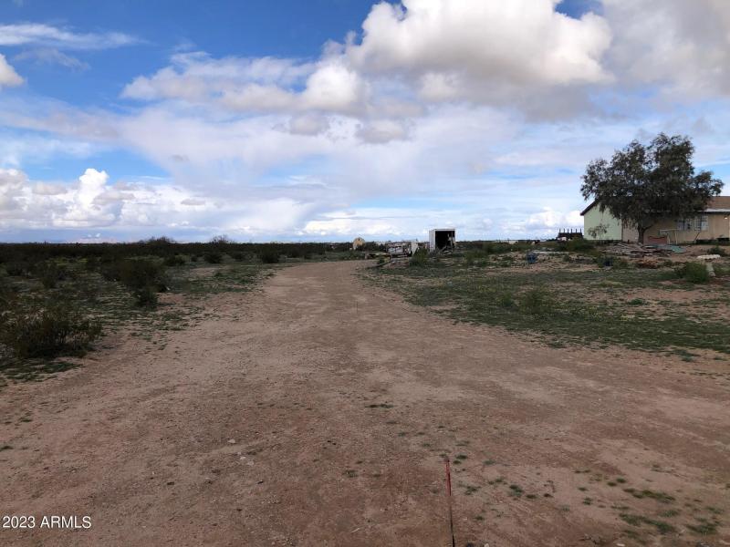 Driveway facing North View