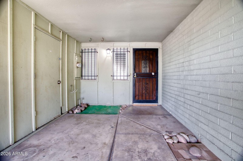 Entry and Storage Closet