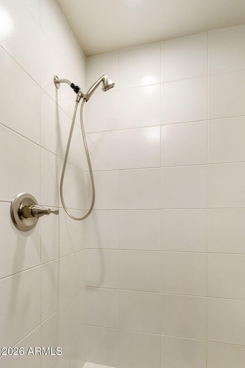 Primary Tiled Walk-In Shower