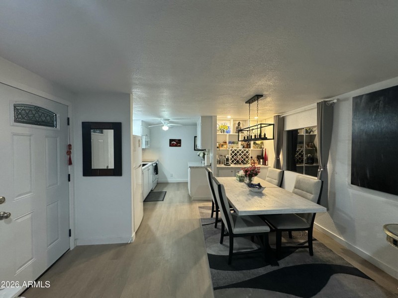 Dining view from front room