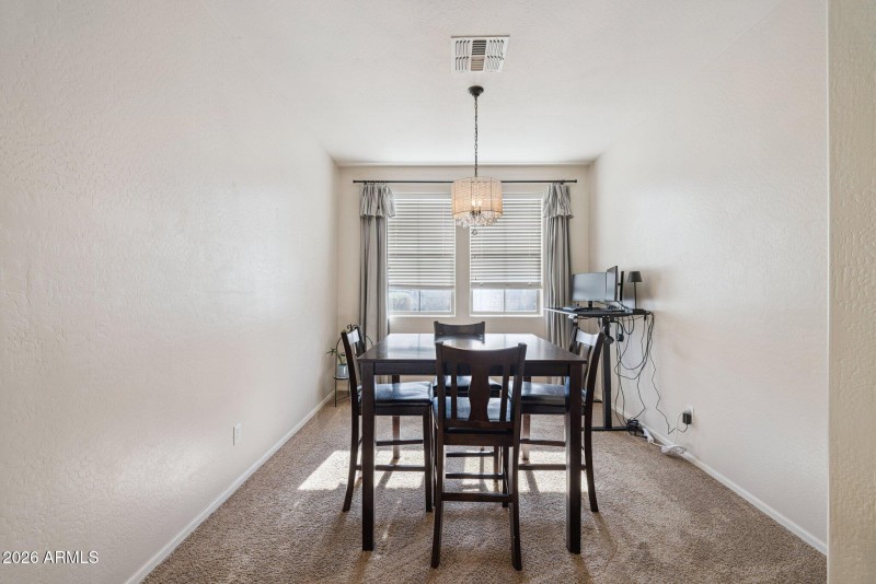 Dining Area – Chandelier