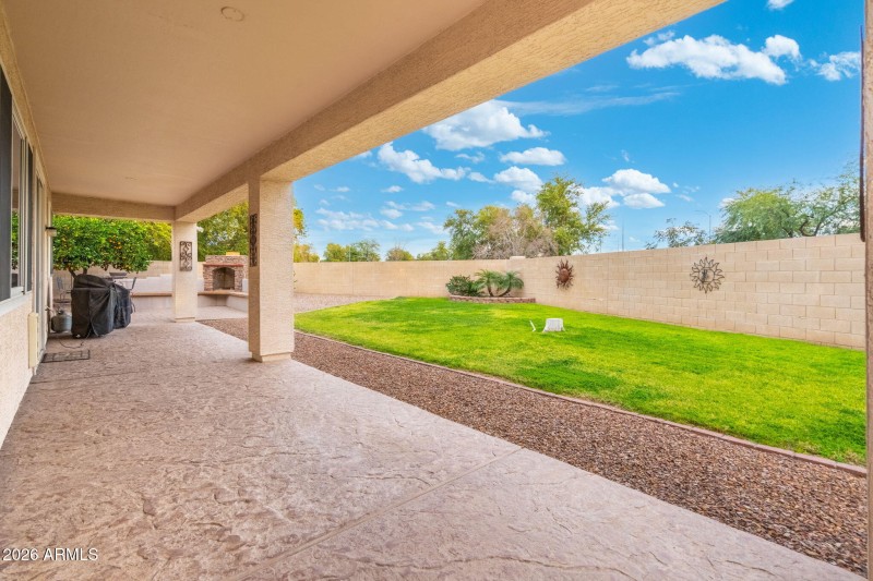Backyard Covered Patio