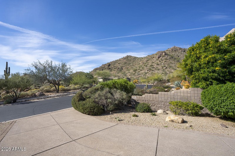 Preserve in front of home