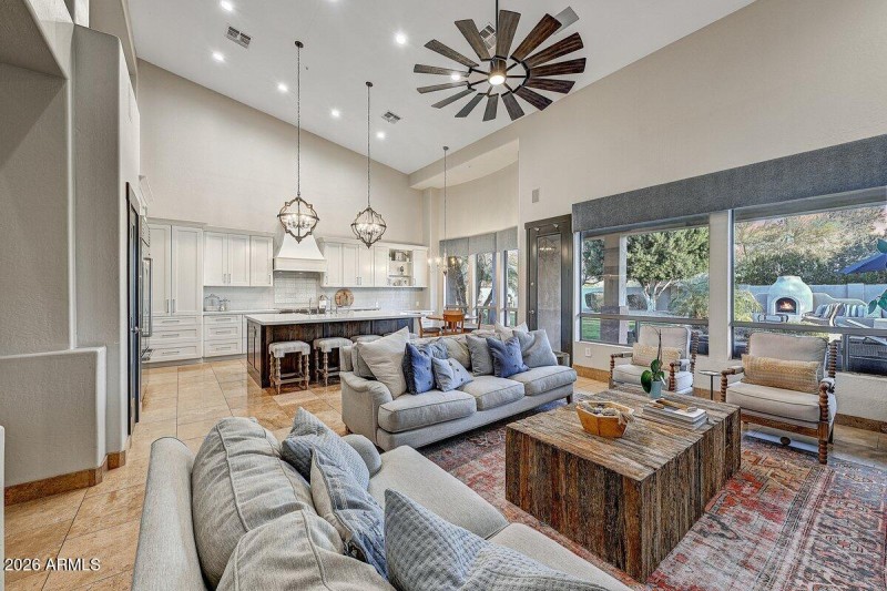 Family Room to Kitchen