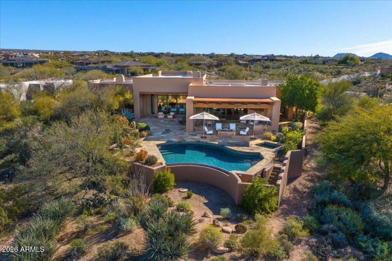 Back Patio Aerial View