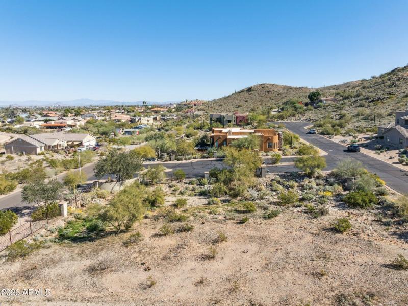 East View of Property