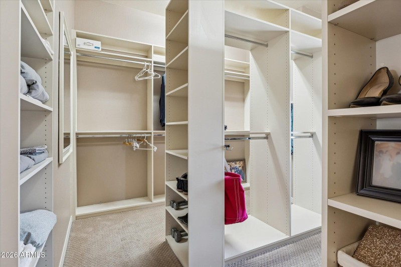 Primary Walk-In Closet