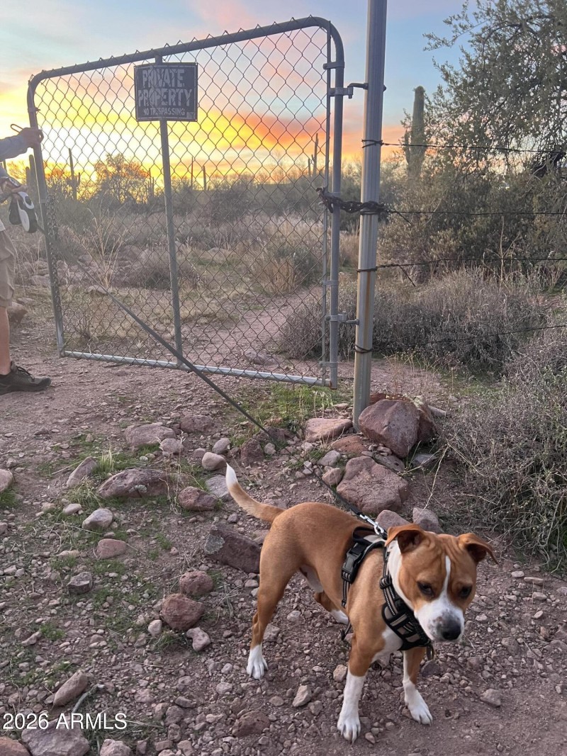 Gate to Superstition Wilderness