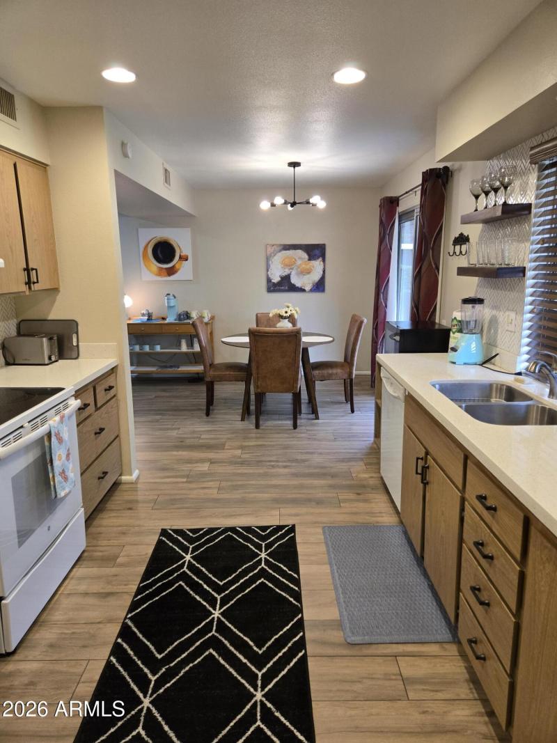 Kitchen and Dining Area