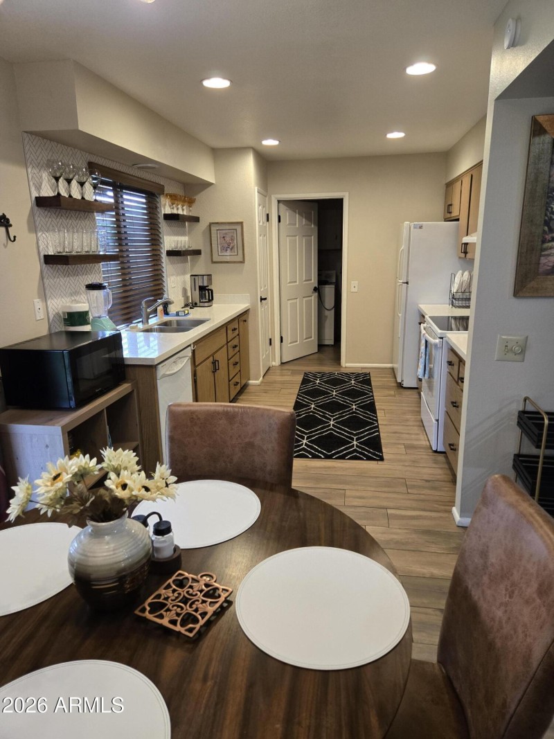 Looking Into Kitchen