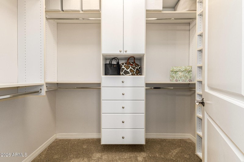 'His' Walk-In Closet