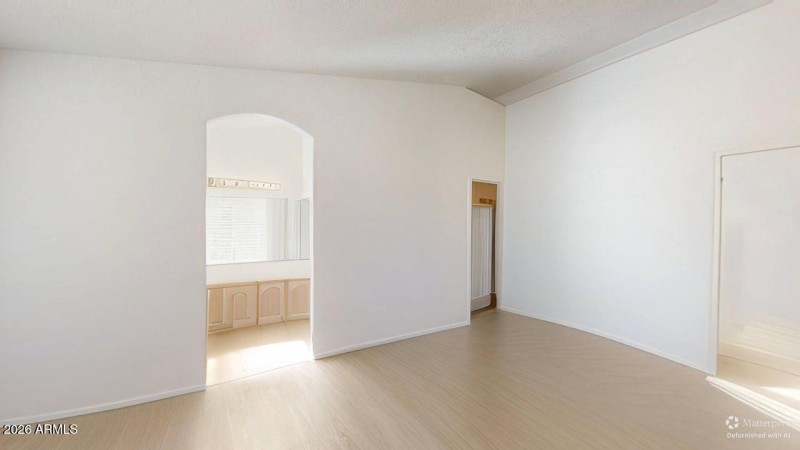 Main bedroom closet DEFURNISHED