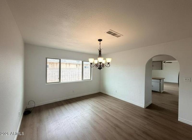 Dining Room w/entry to Kitchen