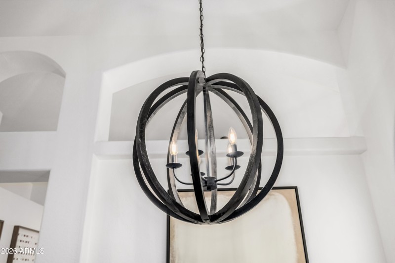 upgraded light fixtures