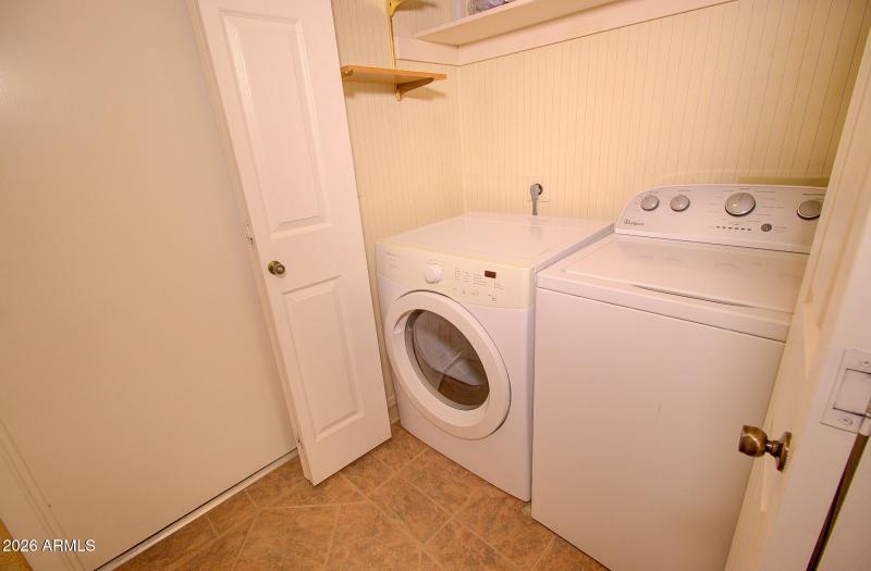 Laundry in Kitchen